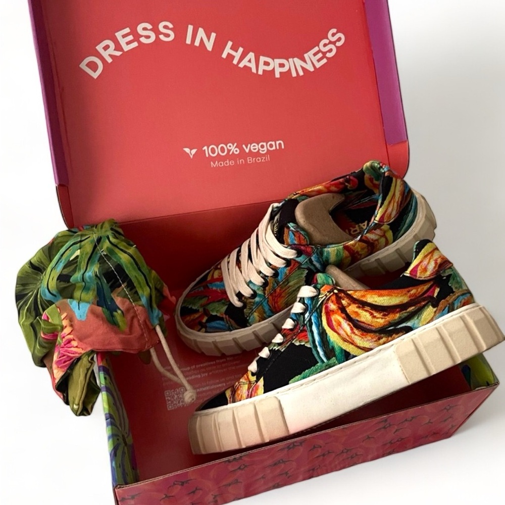 New Farm Rio Banana Flatform Sneaker Tennis shoe- price firm